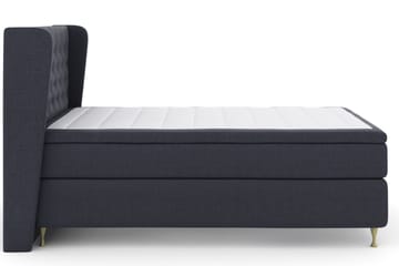 Komplett Sengepakke Choice No 4 160x200 Fast - Blå|Gullben - Møbler - Senger - Kontinentalsenger