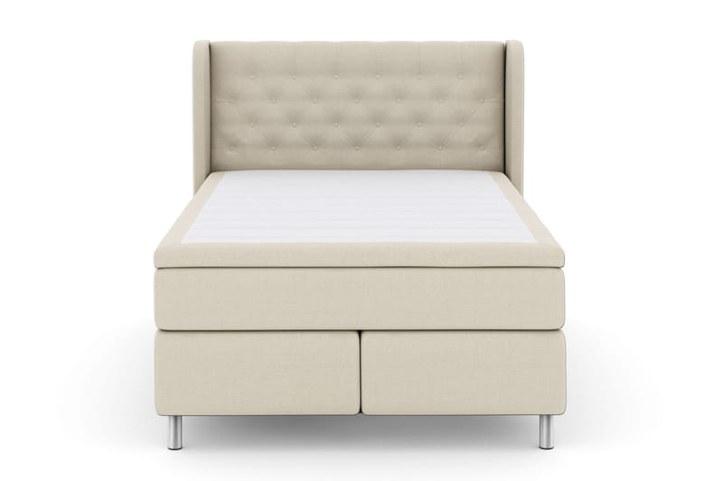 Komplett Sengepakke Choice No 4 160x200 Medium - Beige|Metallben - Møbler - Senger - Kontinentalsenger
