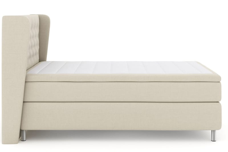 Komplett Sengepakke Choice No 4 160x200 Medium - Beige|Metallben - Møbler - Senger - Kontinentalsenger