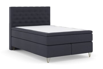 Komplett Sengepakke Choice No 4 160x200 Medium - Blå|V-formede Metallben - Møbler - Senger - Kontinentalsenger