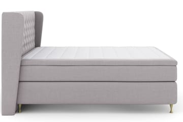 Komplett Sengepakke Choice No 4 160x200 Medium - Lysegrå|Gullben - Møbler - Senger - Kontinentalsenger