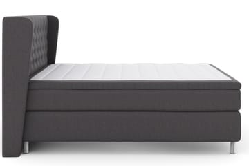 Komplett Sengepakke Choice No 4 160x200 Medium - Mørkegrå|Metallben - Møbler - Senger - Kontinentalsenger