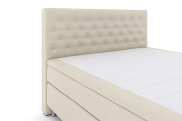 Komplett Sengepakke Choice No 4 180x200 Fast - Beige|Metallben - Møbler - Senger - Kontinentalsenger