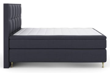 Komplett Sengepakke Choice No 4 180x200 Fast - Blå|Gullben - Møbler - Senger - Kontinentalsenger