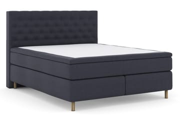 Komplett Sengepakke Choice No 4 180x200 Fast - Blå|Kobberben - Møbler - Senger - Kontinentalsenger
