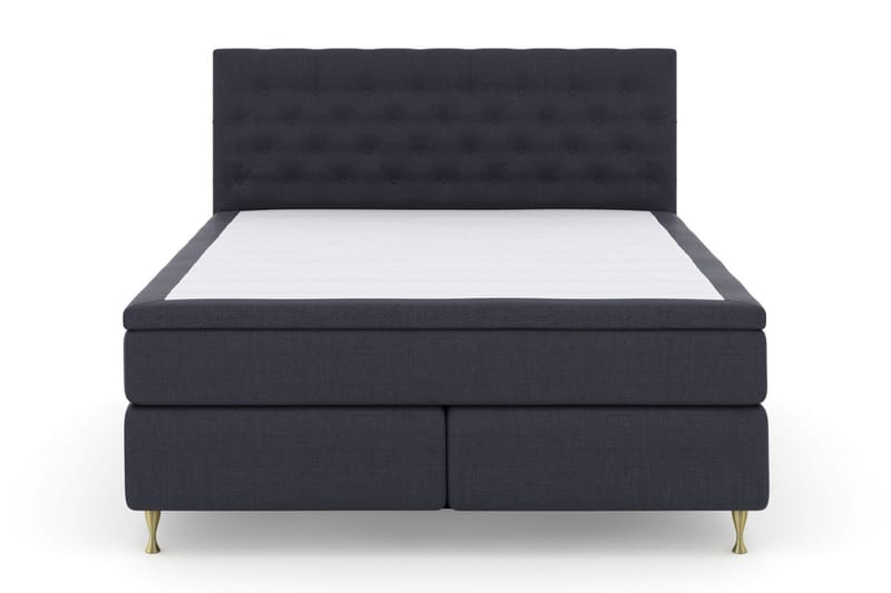 Komplett Sengepakke Choice No 4 180x200 Fast/Medium - Blå|Gullben - Møbler - Senger - Kontinentalsenger