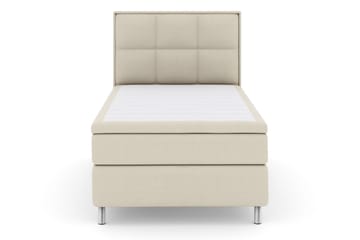 Komplett Sengepakke Choice No 5 120x200 Fast Lateks - Beige|Metallben - Møbler - Senger - Enkeltsenger