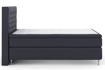 Komplett Sengepakke Choice No 5 120x200 Fast Watergel - Blå|Sølvben - Møbler - Senger - Kontinentalsenger