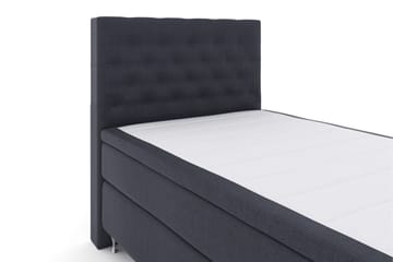 Komplett Sengepakke Choice No 5 120x200 Fast Watergel - Blå|Sølvben - Møbler - Senger - Kontinentalsenger