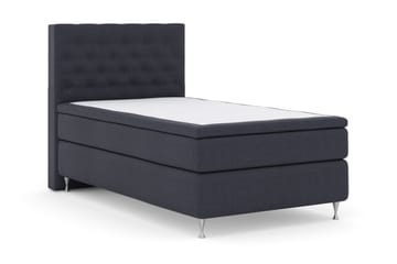 Komplett Sengepakke Choice No 5 120x200 Fast Watergel - Blå|Sølvben - Møbler - Senger - Kontinentalsenger
