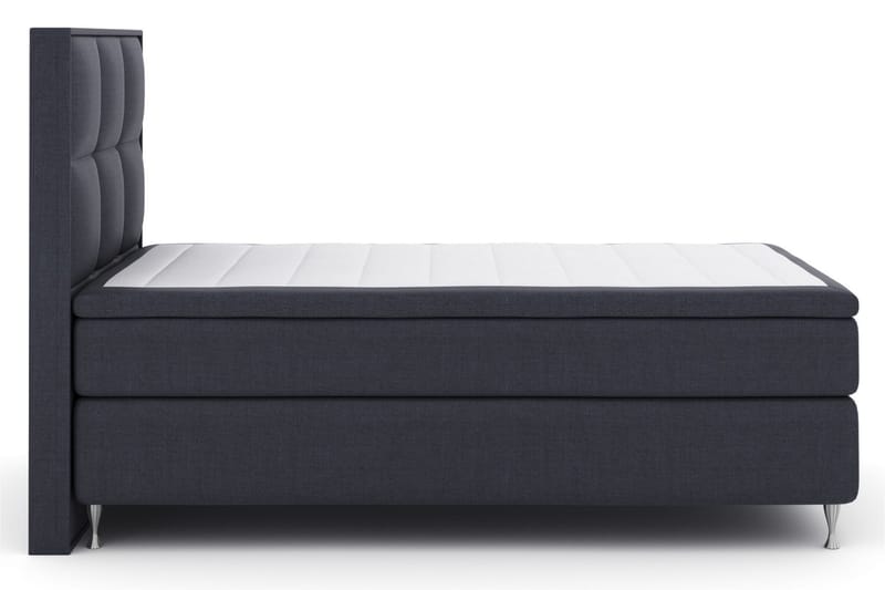 Komplett Sengepakke Choice No 5 120x200 Medium Watergel - Blå|Sølvben - Møbler - Senger - Kontinentalsenger