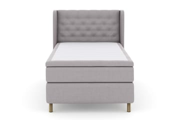 Komplett Sengepakke Choice No 5 120x200 Medium Watergel - Lysegrå|Kobberben - Møbler - Senger - Kontinentalsenger