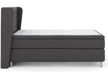 Komplett Sengepakke Choice No 5 120x200 Medium Watergel - Mørkegrå|Metallben - Møbler - Senger - Kontinentalsenger