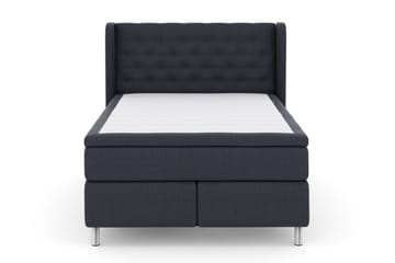 Komplett Sengepakke Choice No 5 140x200 Fast Lateks - Blå|Metallben - Møbler - Senger - Kontinentalsenger