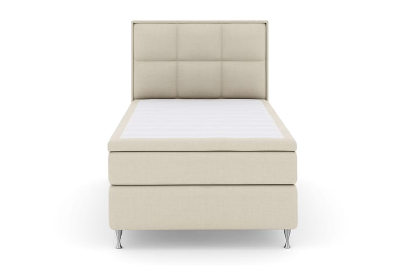Komplett Sengepakke Choice No 5 140x200 Fast Watergel - Beige|Sølvben - Møbler - Senger - Enkeltsenger