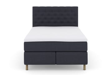 Komplett Sengepakke Choice No 5 140x200 Fast/Medium Lateks - Blå|Kobberben - Møbler - Senger - Kontinentalsenger