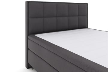 Komplett Sengepakke Choice No 5 180x200 Medium Watergel - Mørkegrå|Sølvben - Møbler - Senger - Kontinentalsenger
