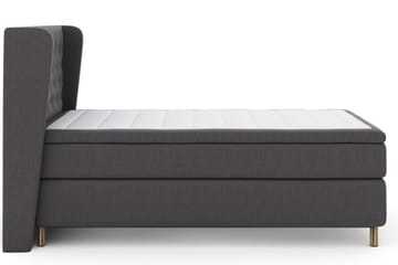 Komplett Sengepakke Choice No 6 120x200 Medium Memory/Pocket - Mørkegrå|Kobberben - Møbler - Senger - Kontinentalsenger