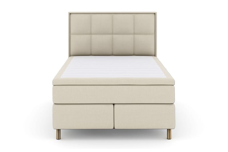 Komplett Sengepakke Choice No 6 140x200 F/M Memory/Pocket - Beige|Kobberben - Møbler - Senger - Kontinentalsenger