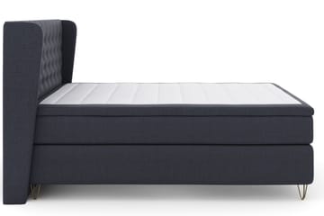 Komplett Sengepakke Choice No 6 210x210 Medium Memory/Pocket - Blå|V-formede Metallben - Møbler - Senger - Kontinentalsenger