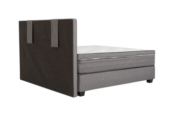 Komplett Sengepakke Diamond 180x200 cm Grå - Memory - Møbler - Senger - Kontinentalsenger