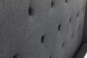 Komplett Sengepakke Langham 140x200 cm Grå - Grå|Svart - Møbler - Senger - Kontinentalsenger