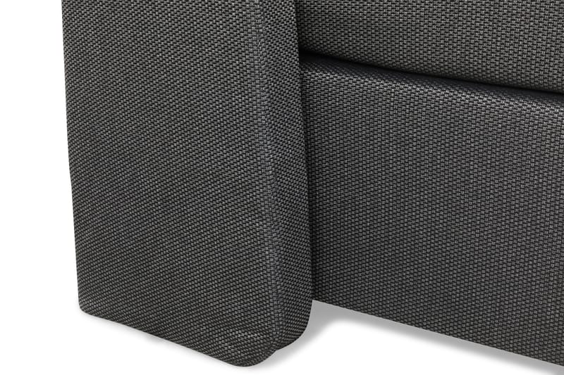 Komplett Sengepakke Langham 140x200 cm Grå - Grå|Svart - Møbler - Senger - Kontinentalsenger