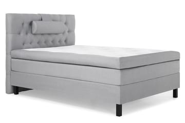 Komplett Sengepakke Lucky 120x200 Diamant Sengegavl Lysgrå - Polyeter Nakkepute Stor - Møbler - Senger - Enkeltsenger