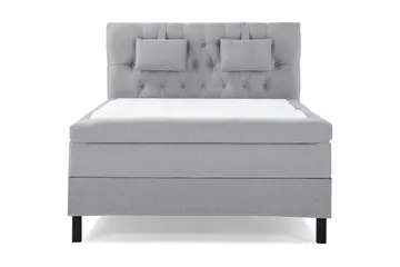 Diamant Sengegavl 140 cm - Mellomgrå