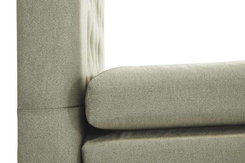 Komplett Sengepakke Lucky 160x200 Diamant Sengegavl Grønn - Memory Nakkepute Stor - Møbler - Senger - Kontinentalsenger