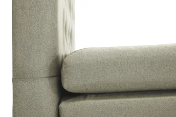 Komplett Sengepakke Lucky 180x200 Diamant Sengegavl Grønn - Polyeter - Møbler - Senger - Kontinentalsenger