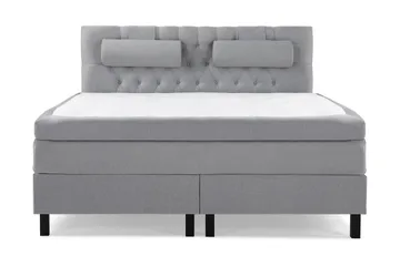 Diamant Sengegavl 180 cm - Mellomgrå