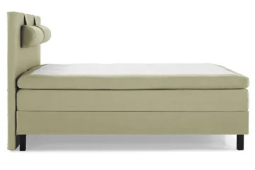 Komplett Sengepakke Lucky 180x200 Glatt Sengegavl Grønn - Memory Nakkepute Stor - Møbler - Senger - Kontinentalsenger