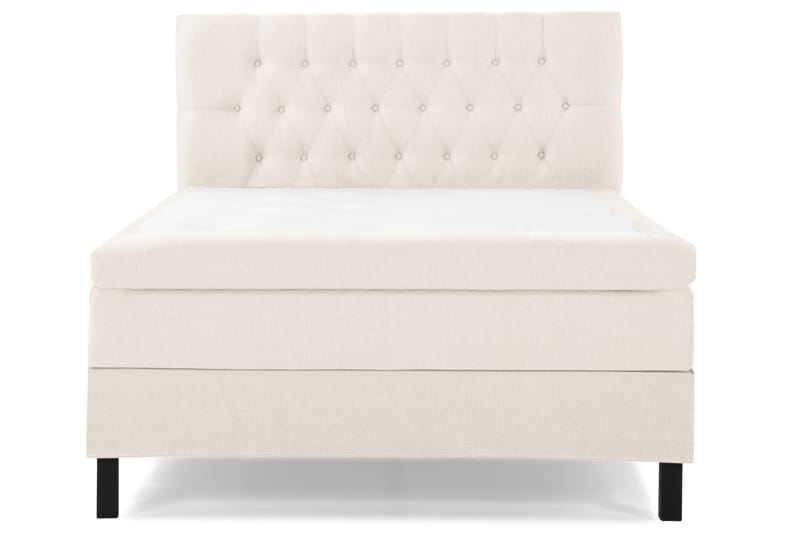 Komplett Sengepakke Olivia 120x200 Diamant Sengegavl Beige - Memory - Møbler - Senger - Kontinentalsenger