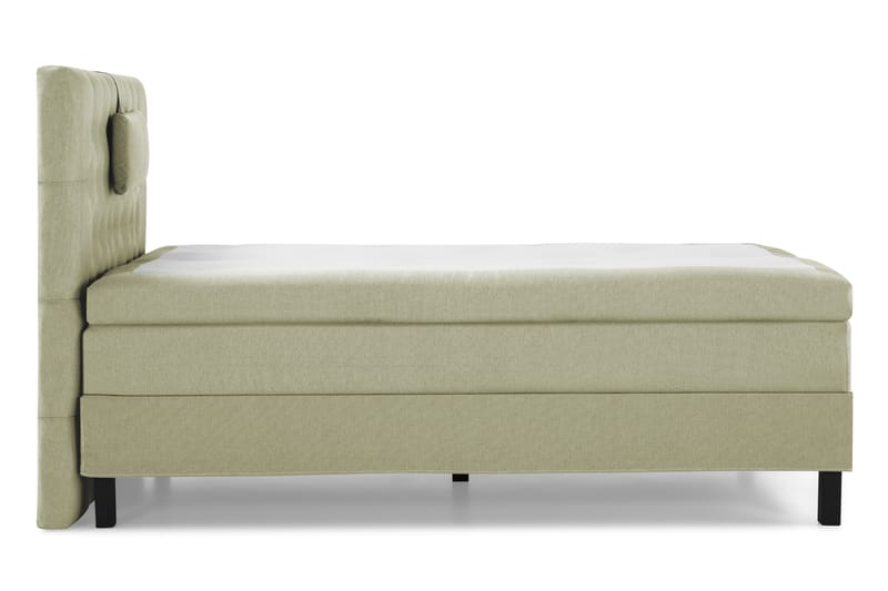 Komplett Sengepakke Olivia 120x200 Diamant Sengegavl Grønn - Lateks Nakkepute Liten - Møbler - Senger - Enkeltsenger