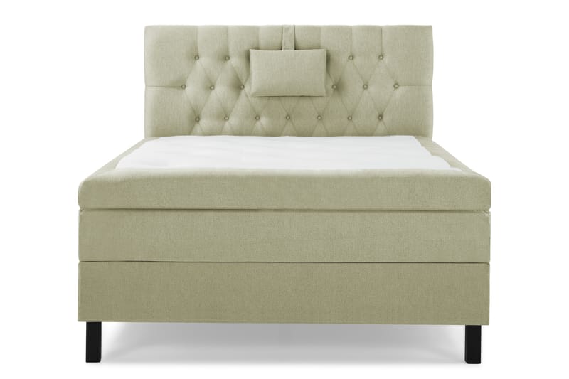 Komplett Sengepakke Olivia 120x200 Diamant Sengegavl Grønn, Lateks Nakkepute Liten