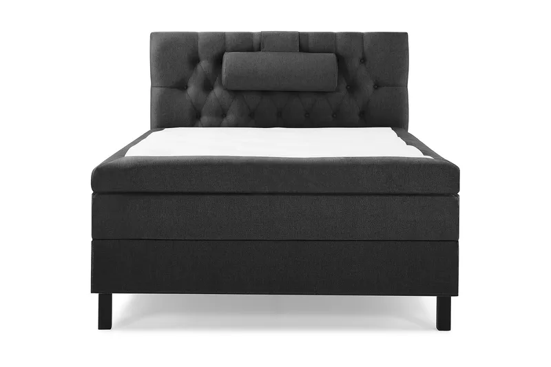 Komplett Sengepakke Olivia 120x200 Diamant Sengegavl Svart/G, Polyeter Nakkepute Stor