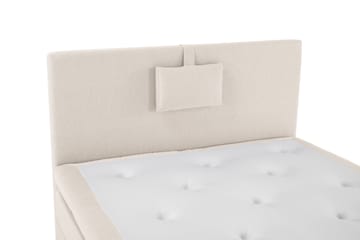 Komplett Sengepakke Olivia 120x200 Glatt Sengegavl Beige - Lateks Nakkepute Liten - Møbler - Senger - Kontinentalsenger