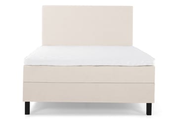 Komplett Sengepakke Olivia 120x200 Glatt Sengegavl Beige