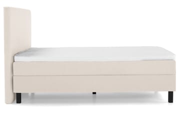 Komplett Sengepakke Olivia 120x200 Glatt Sengegavl Beige - Skum - Møbler - Senger - Kontinentalsenger