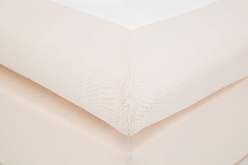 Komplett Sengepakke Olivia 120x200 Glatt Sengegavl Beige - Polyeter - Møbler - Senger - Enkeltsenger