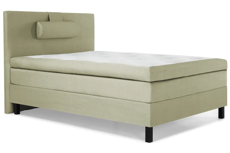 Komplett Sengepakke Olivia 120x200 Glatt Sengegavl Grønn - Memory Nakkepute Stor - Møbler - Senger - Enkeltsenger