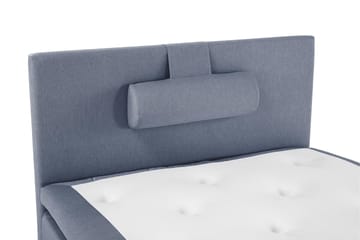 Komplett Sengepakke Olivia 120x200 Glatt Sengegavl Mørkeblå - Memory Nakkepute Stor - Møbler - Senger - Kontinentalsenger