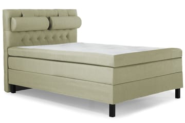 Komplett Sengepakke Olivia 140x200 Diamant Sengegavl Grønn - Polyeter Nakkepute Stor - Møbler - Senger - Kontinentalsenger
