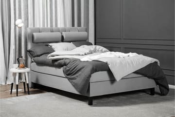 Komplett Sengepakke Olivia 140x200 Diamant Sengegavl Mellomg - Lateks Nakkepute Liten - Møbler - Senger - Enkeltsenger