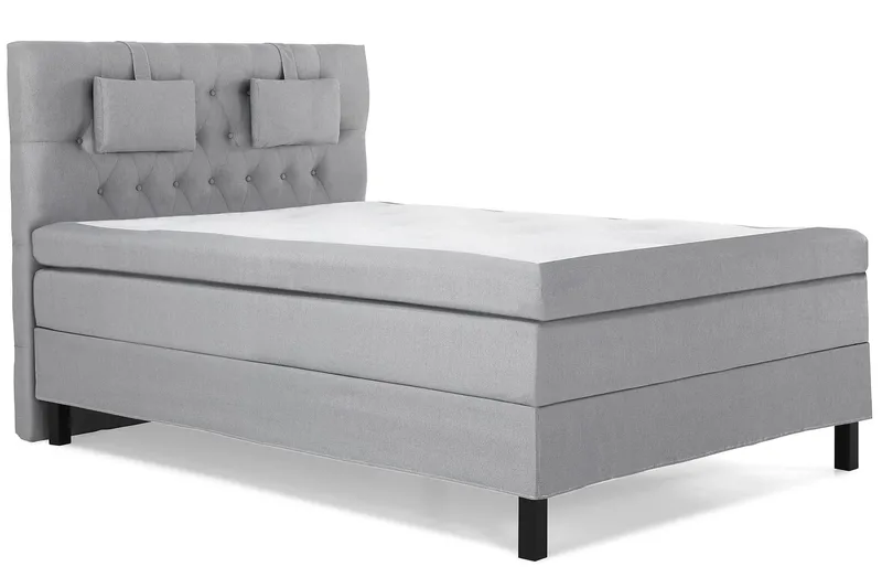 Komplett Sengepakke Olivia 140x200 Diamant Sengegavl Mellomg - Lateks Nakkepute Liten - Møbler - Senger - Enkeltsenger