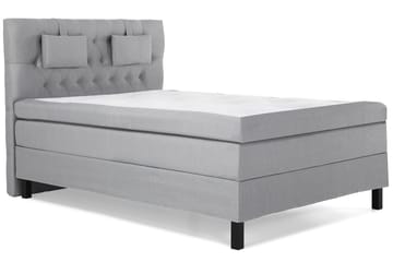 Komplett Sengepakke Olivia 140x200 Diamant Sengegavl Mellomg - Memory Nakkepute Liten - Møbler - Senger - Kontinentalsenger