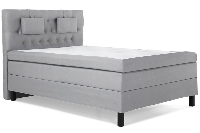 Komplett Sengepakke Olivia 140x200 Diamant Sengegavl Mellomg - Memory Nakkepute Liten - Møbler - Senger - Kontinentalsenger