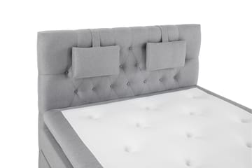 Komplett Sengepakke Olivia 140x200 Diamant Sengegavl Mellomg - Memory Nakkepute Liten - Møbler - Senger - Kontinentalsenger