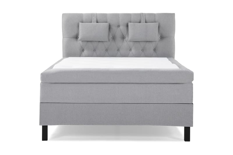 Komplett Sengepakke Olivia 140x200 Diamant Sengegavl Mellomg - Memory Nakkepute Liten - Møbler - Senger - Kontinentalsenger